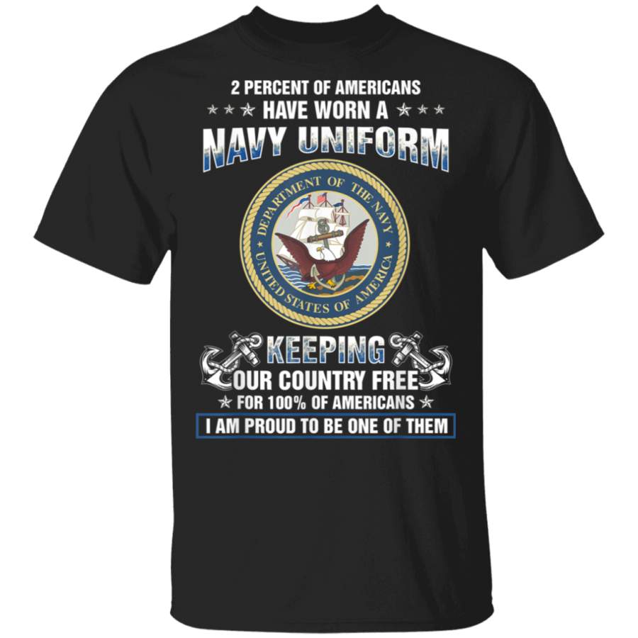 Proud To Have Served In The US Navy Shirt Proud Navy Veteran