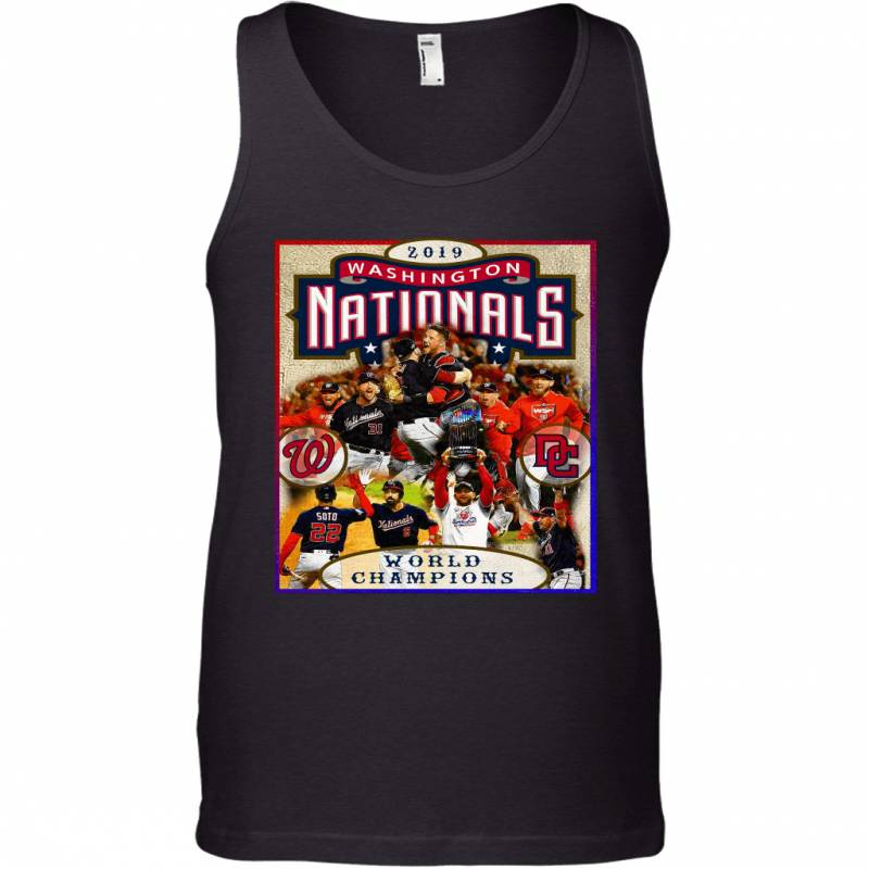 Washington Nationals World Series Poster Print by delovely Tank Top