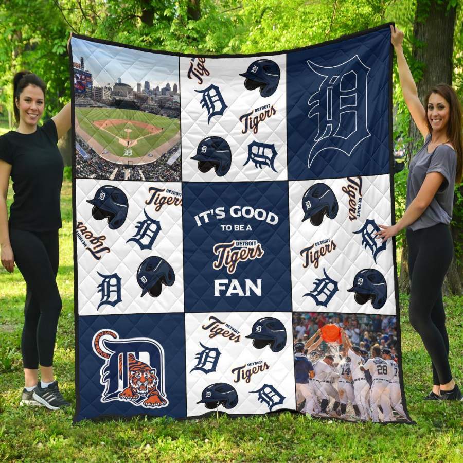 It’s Good To Be A Detroit Tigers Fan Quilt