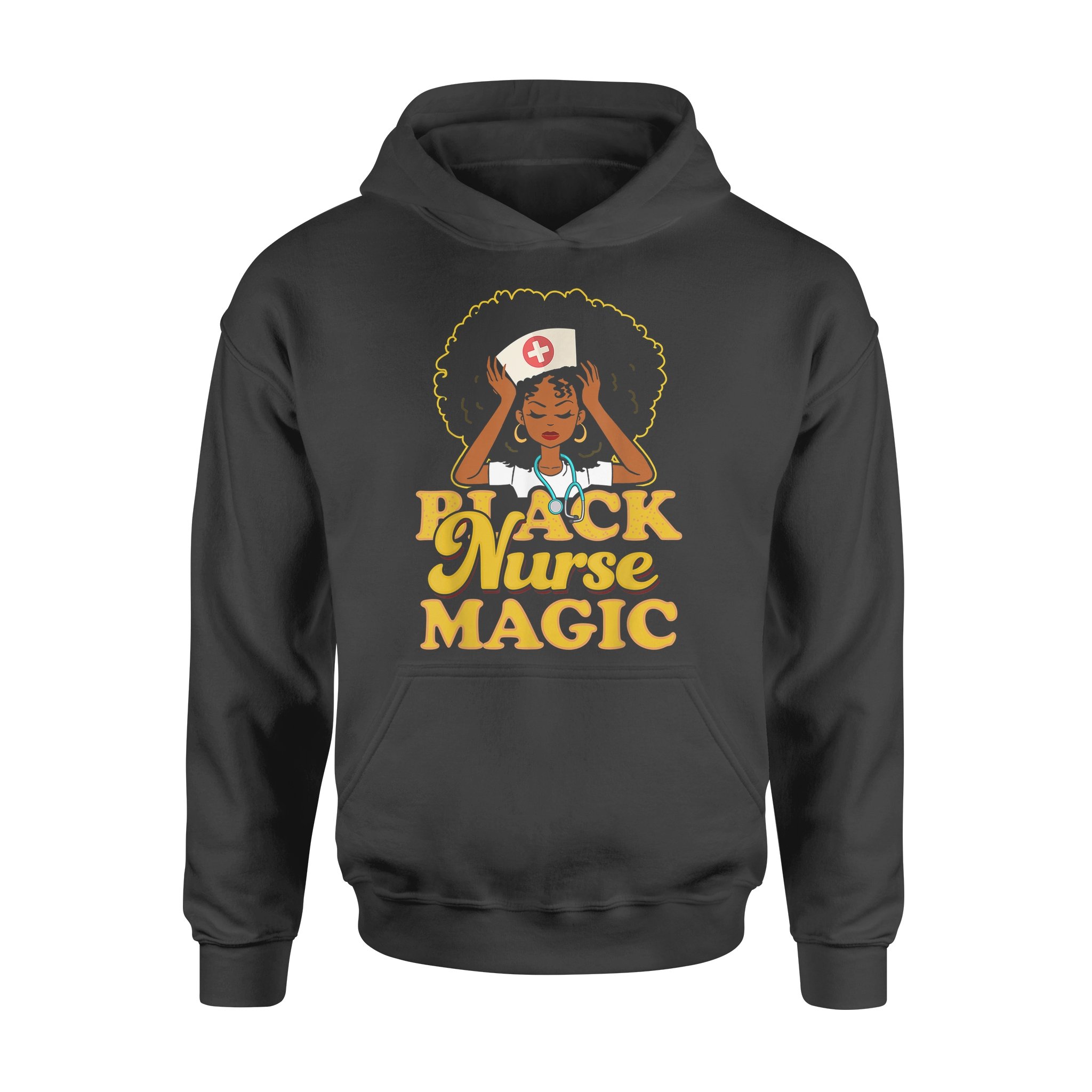 Black Nurse Magic Black Pride – Standard Hoodie