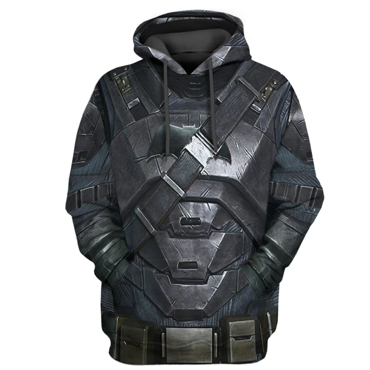 3D Dc Batman’S Bulky Power Suit Custom Hoodie