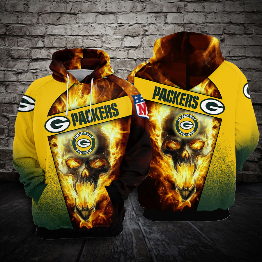 Green Bay Packers 3D Printed Hoodie/Zipper Hoodie 38