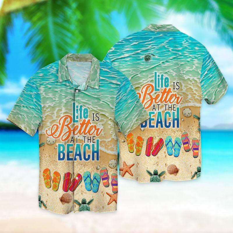 Life Is Better At The Beach Hawaii Shirt Unisex Adult Ha21544