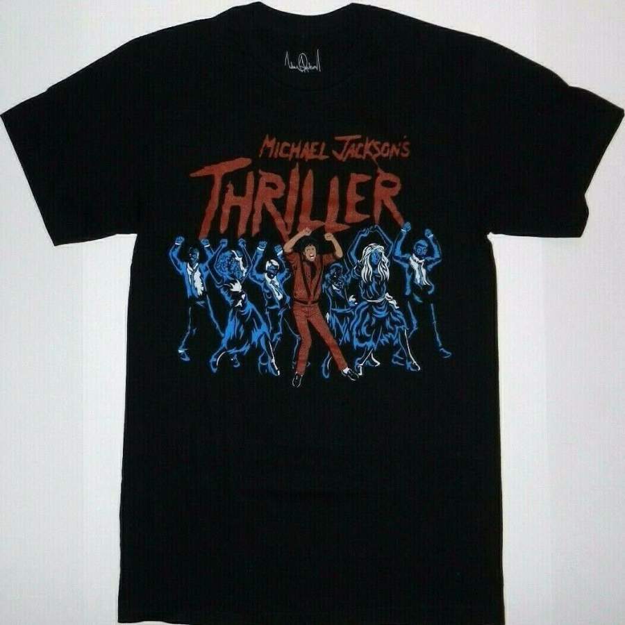 YPS michael jackson thriller black t shirt new