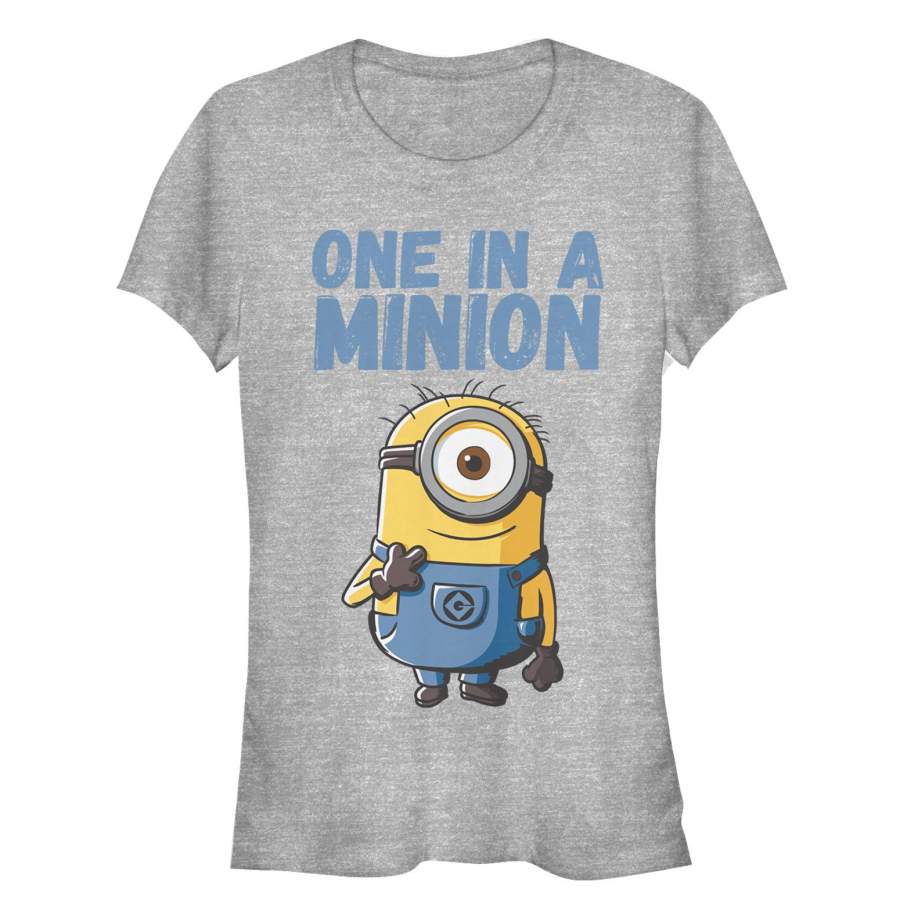 Despicable Me Junior’s Cute One in a Minion  T Shirt