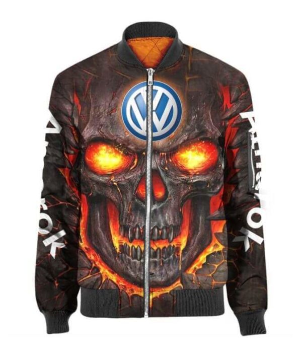 Bomber Jacket Volkswagen, Volkswagen 3D Spring Autumn, Mens Casual Jacket, Car Sports Rf18