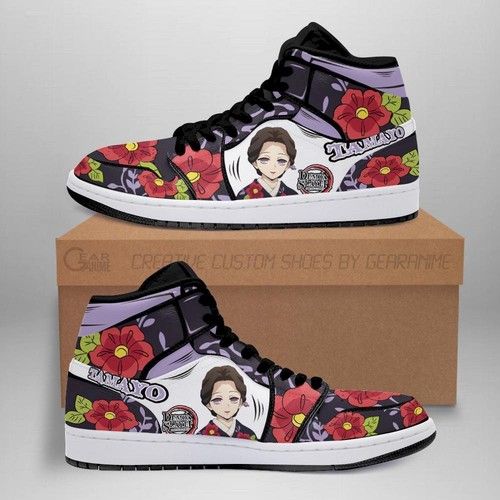 Tamayo Jordan Sneakers Costume Demon Slayer Anime Shoes Mn04 Jordan Sneaker