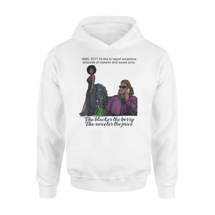 African American Humor Blackberry Beauty Beck Hoodie