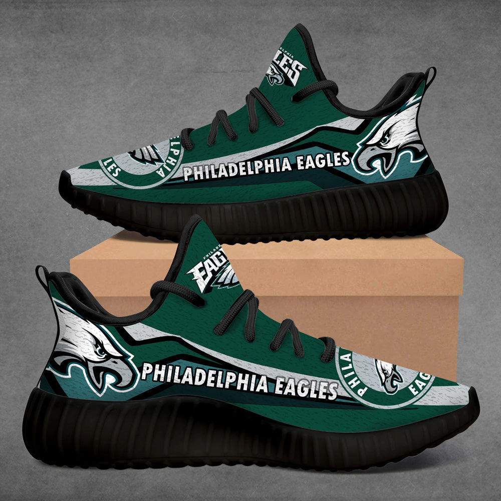 Philadelphia Eagles Fashion Casual Sports Running Walking Sneaker Shoes