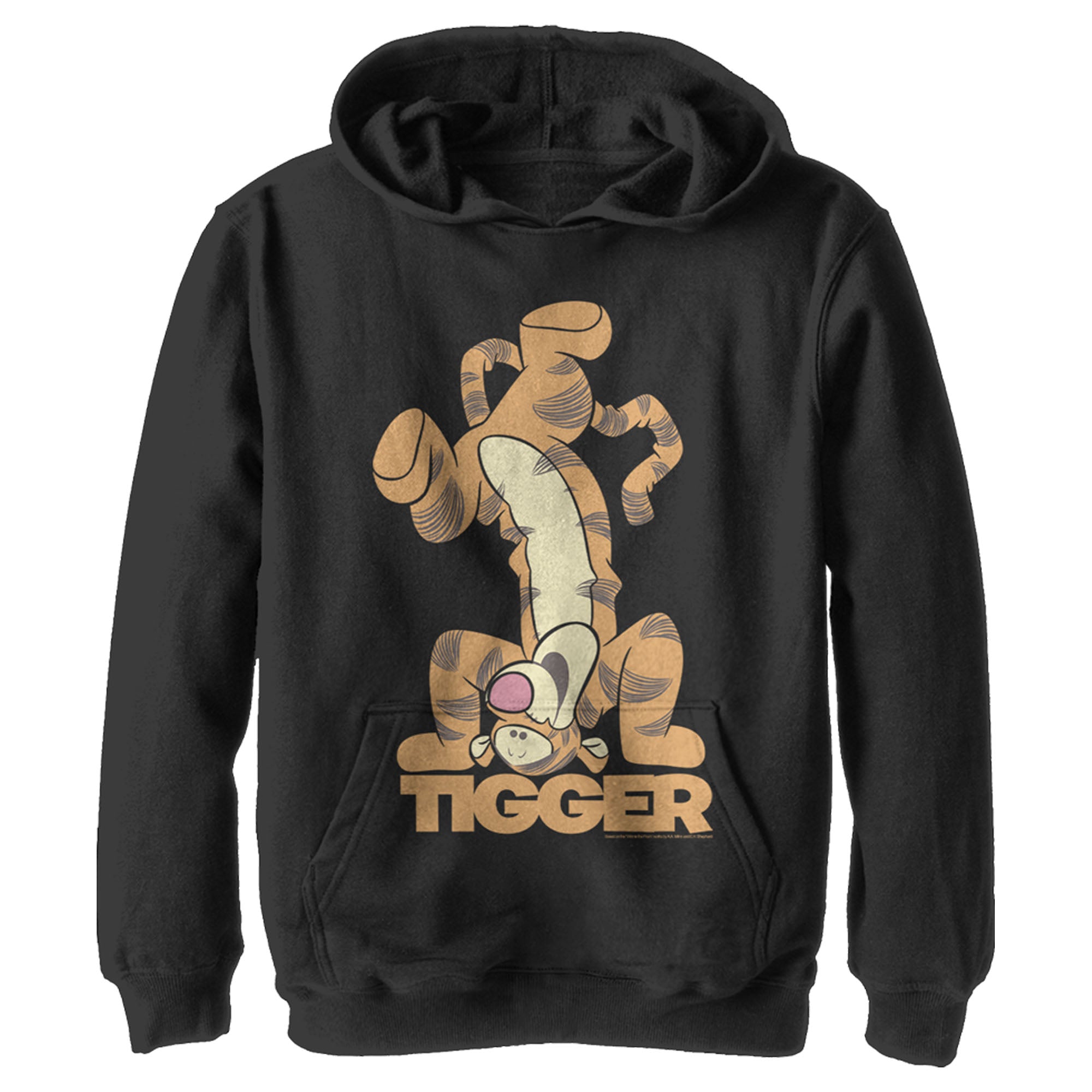 Boy’S Winnie The Pooh Handstand Tigger Pull Over Hoodie