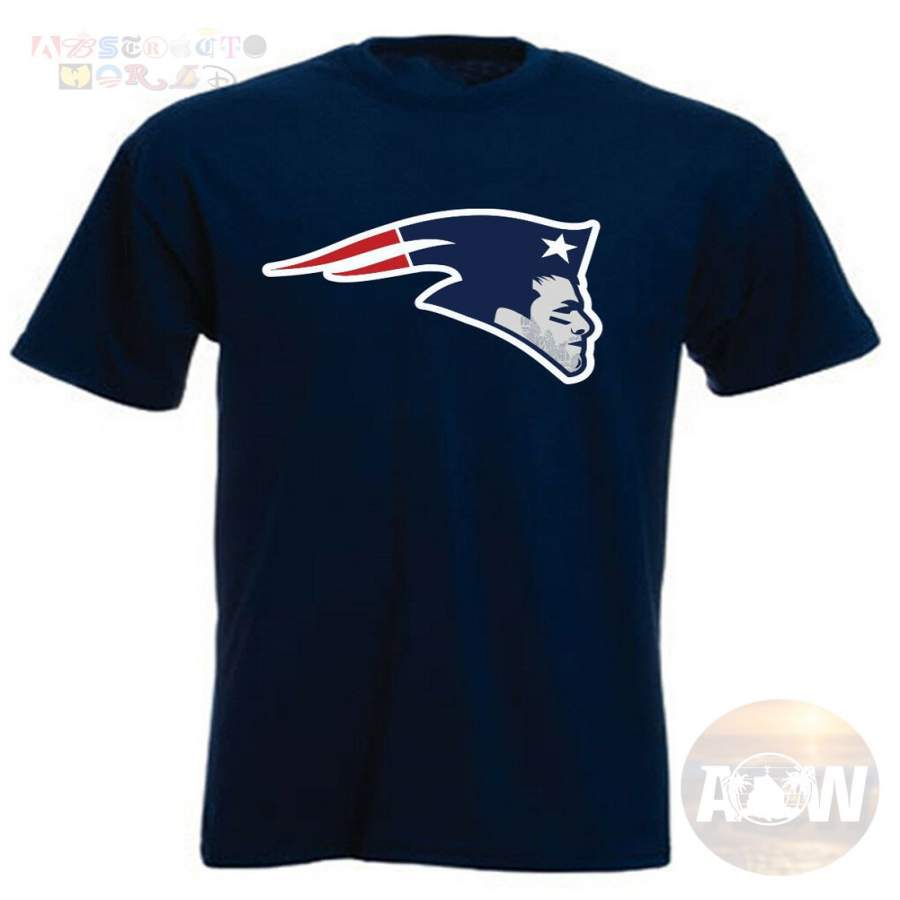 New England Patriots Tom Brady Logo Adult Unisex T Shirt