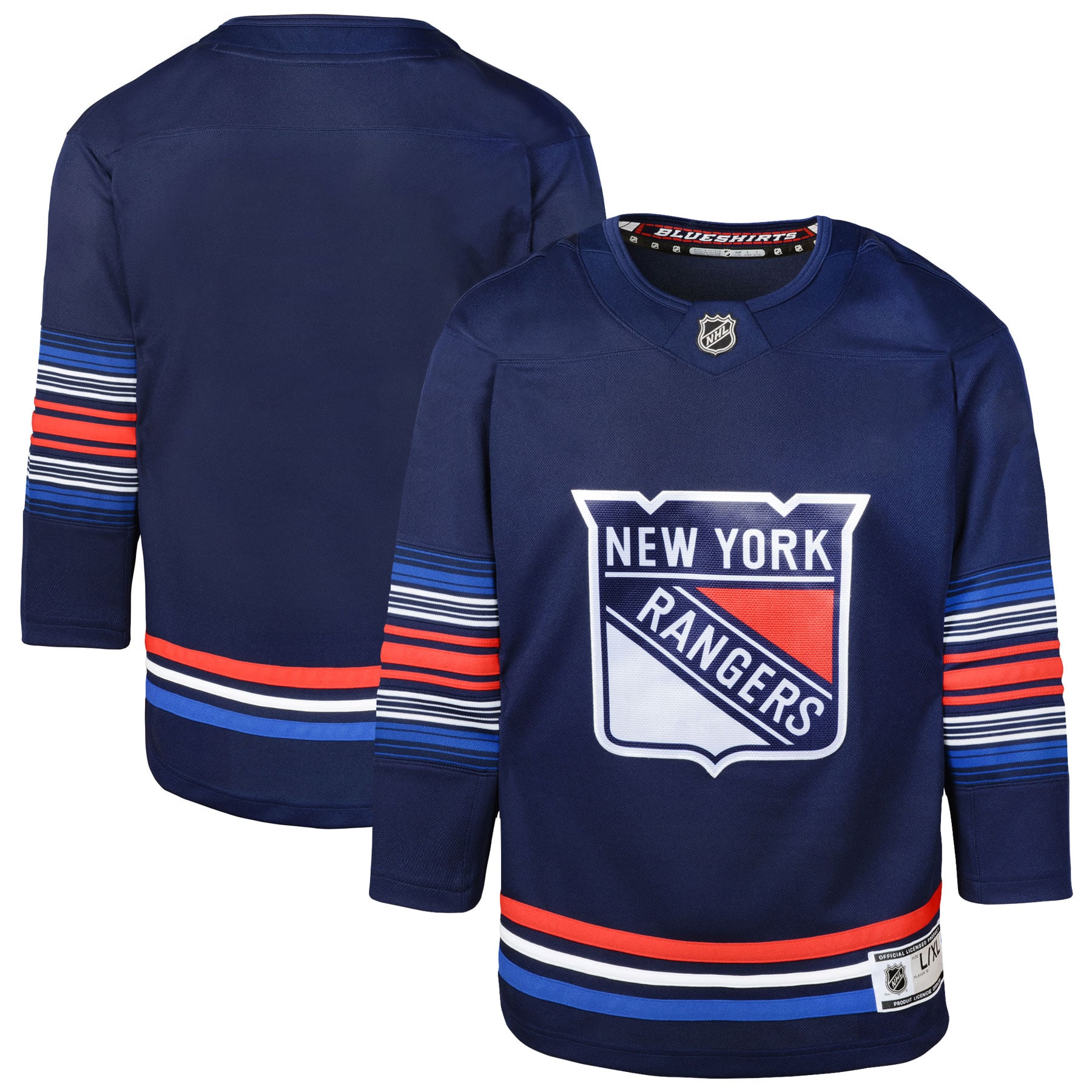 New York Rangers Youth Alternate Premier Jersey – Navy