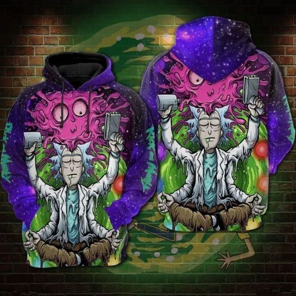 Anime Doctor Stranger Galaxy Blue Hoodie-Zipper Apparel Adult Full Print 6904