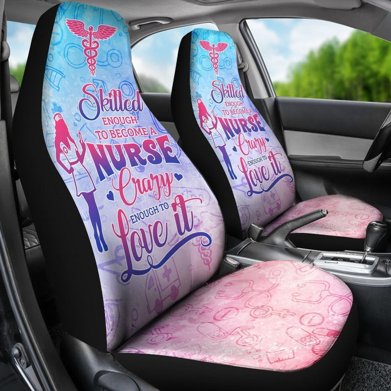 Adorable Skilled Nurse Car Seat Covers (Set Of 2)