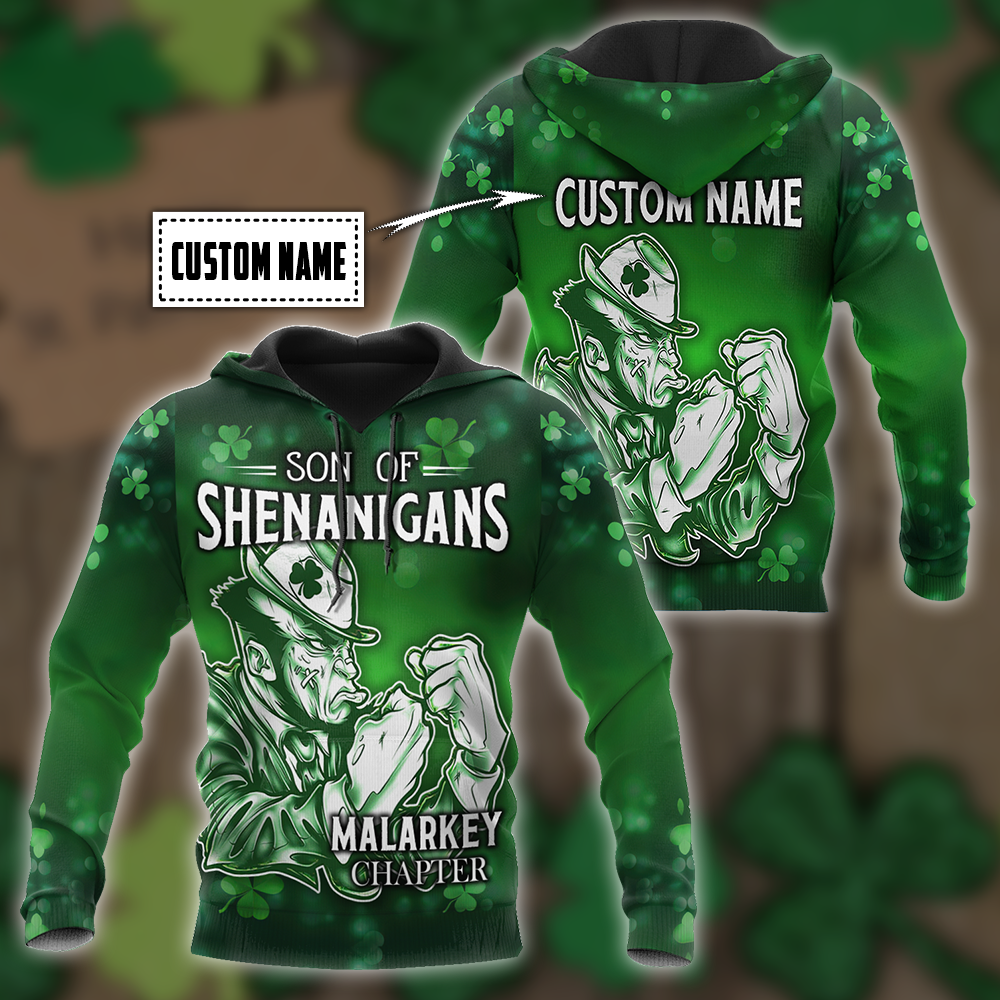 3D All Over Printed  Irish   St Patrick Day Unisex Shirts  VP26022104 Custom Name XT