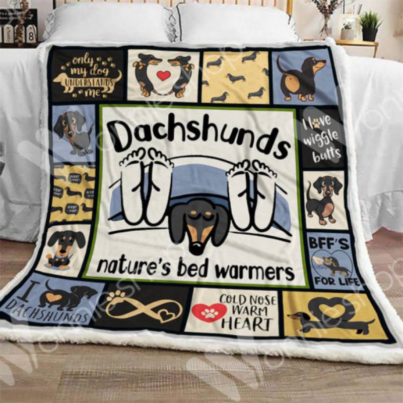 Dachshund Dog Sherpa Blanket OCT1703 85O36