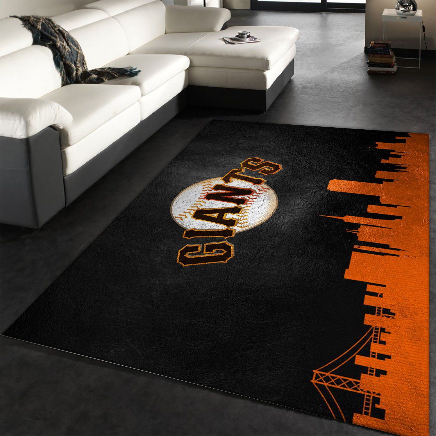 San Francisco Giants Area Rug For Christmas Kitchen Rug Family Gift Us Decor