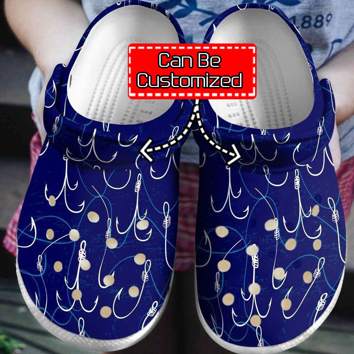 Fishing – Personalized Fishing Hook Clogs Shoes For Men And Women