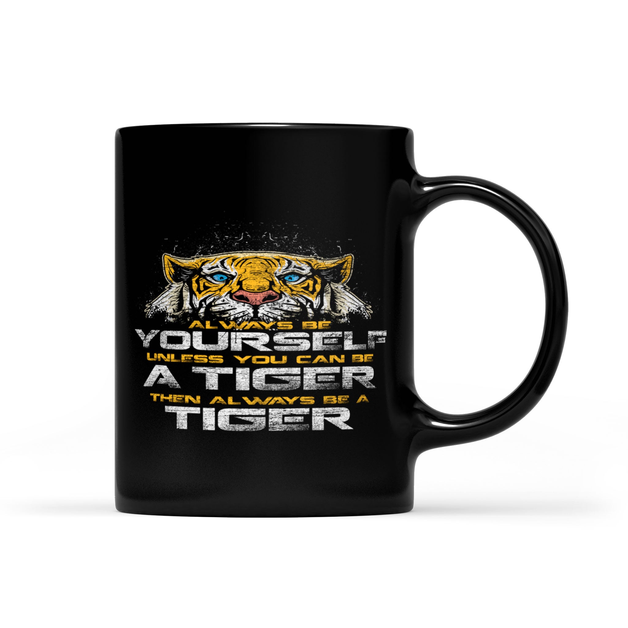 Asia Animal Rights Always Be A Tiger – Black Mug