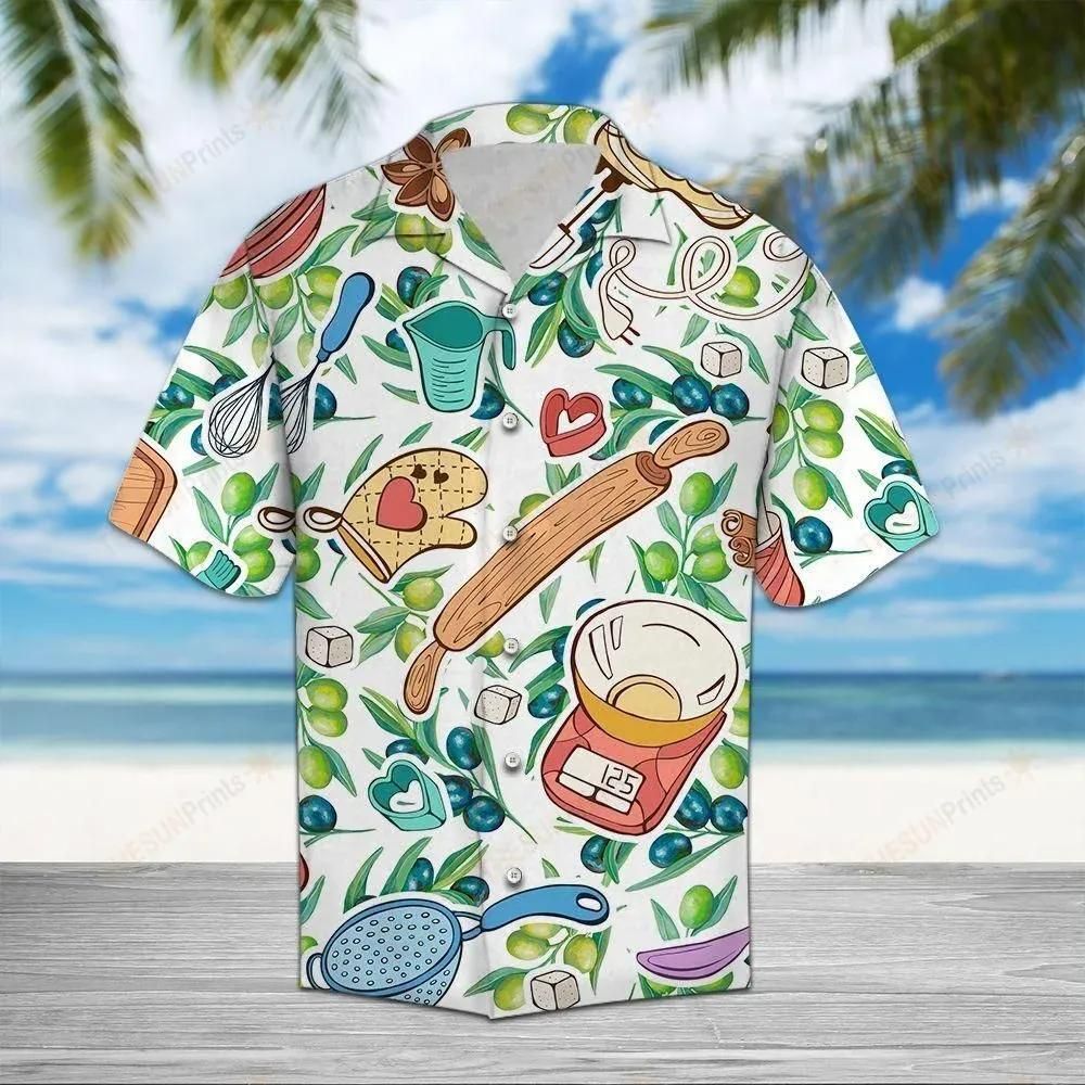 Baking Lover Aloha Hawaii Shirt Colorful Short Sleeve Summer Beach Casual For Men And Women Ha108371