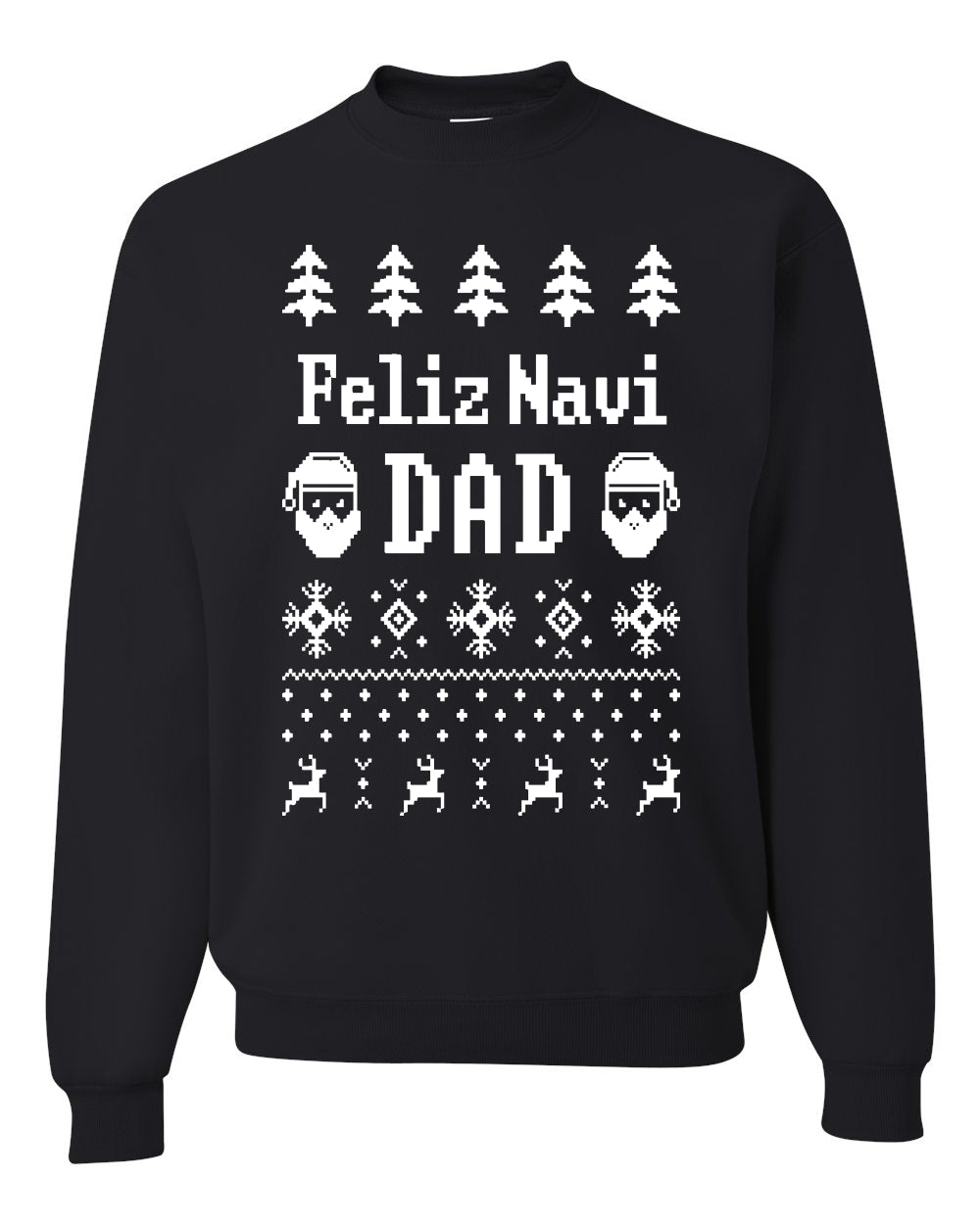 Feliz Navidad Unisex Crewneck Graphic Sweatshirt