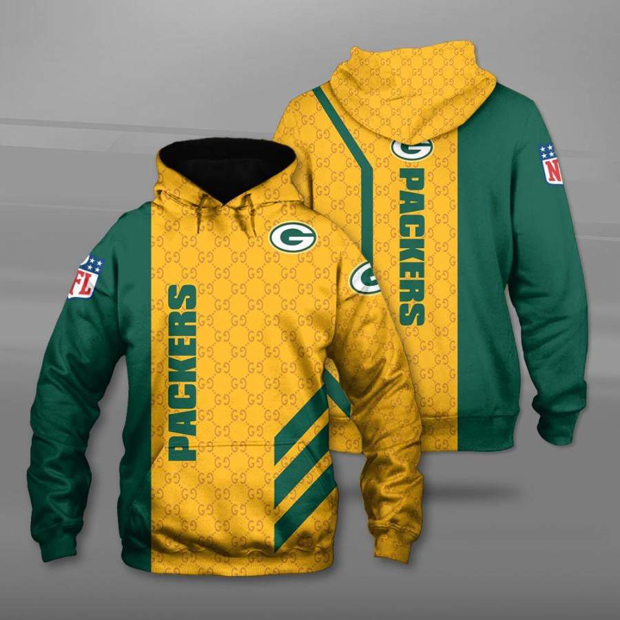 Men / Women New Design Green Bay Packers Hoodie, Hoodie for Packers Fans 388 style