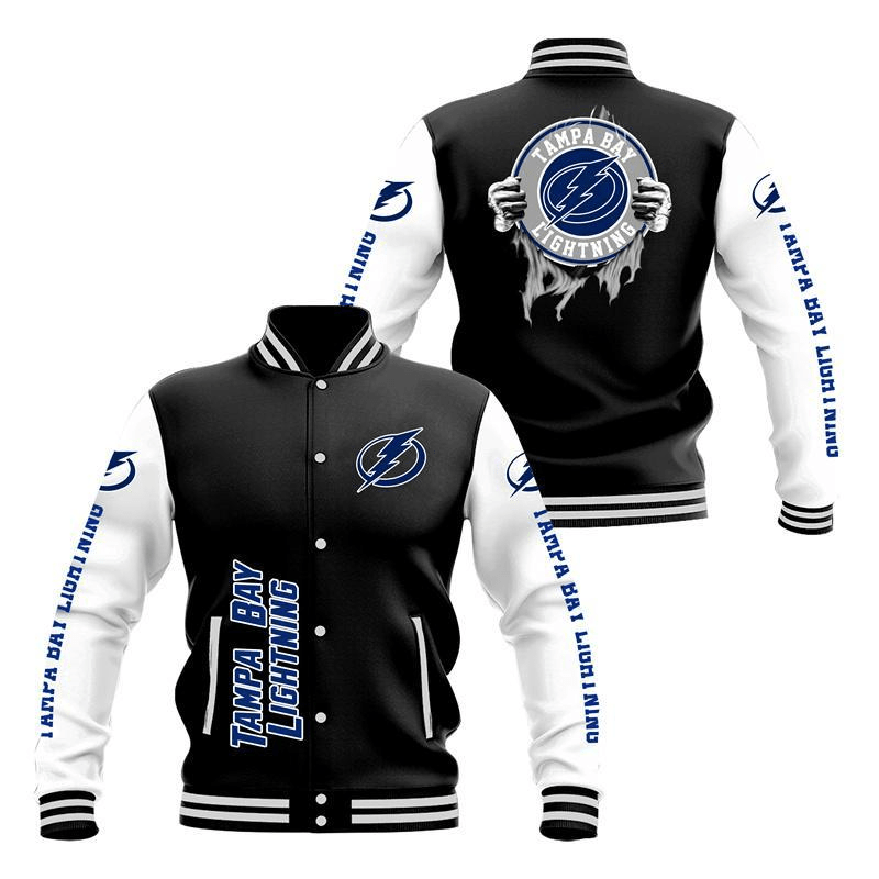 Tampa Bay Lightning Baseball Jacket Limited Edition For Fans