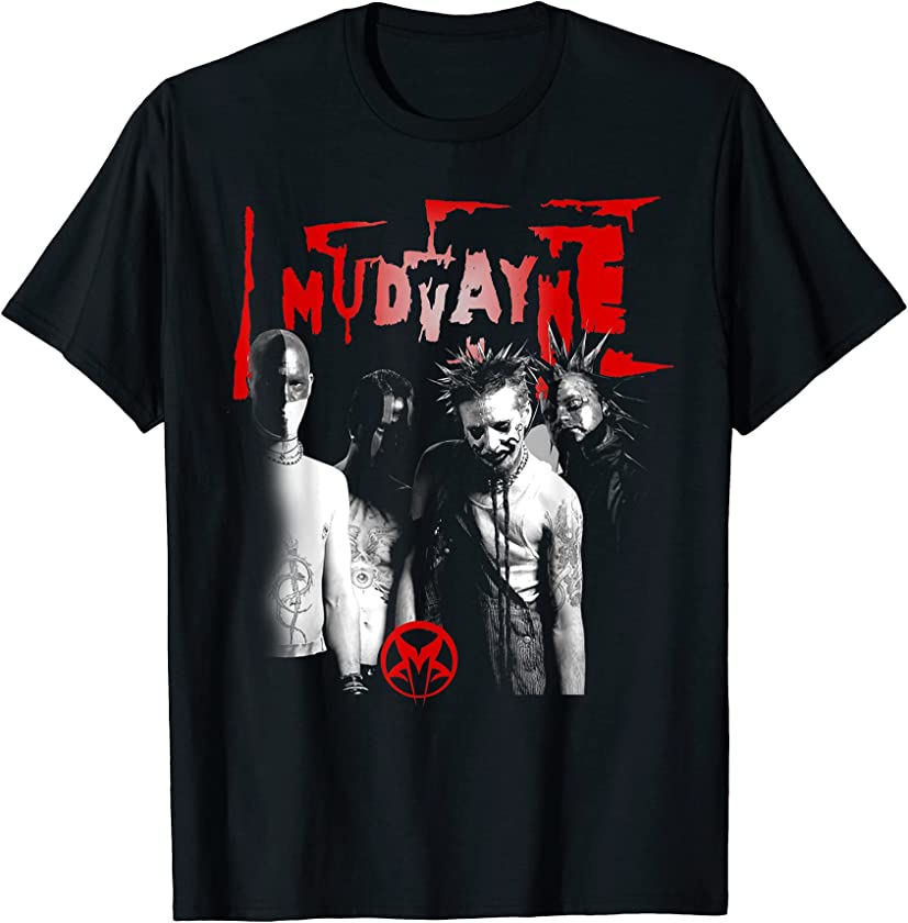 Vintage Mudvayne Classic Arts Band Music For Men Women Kids T-Shirt