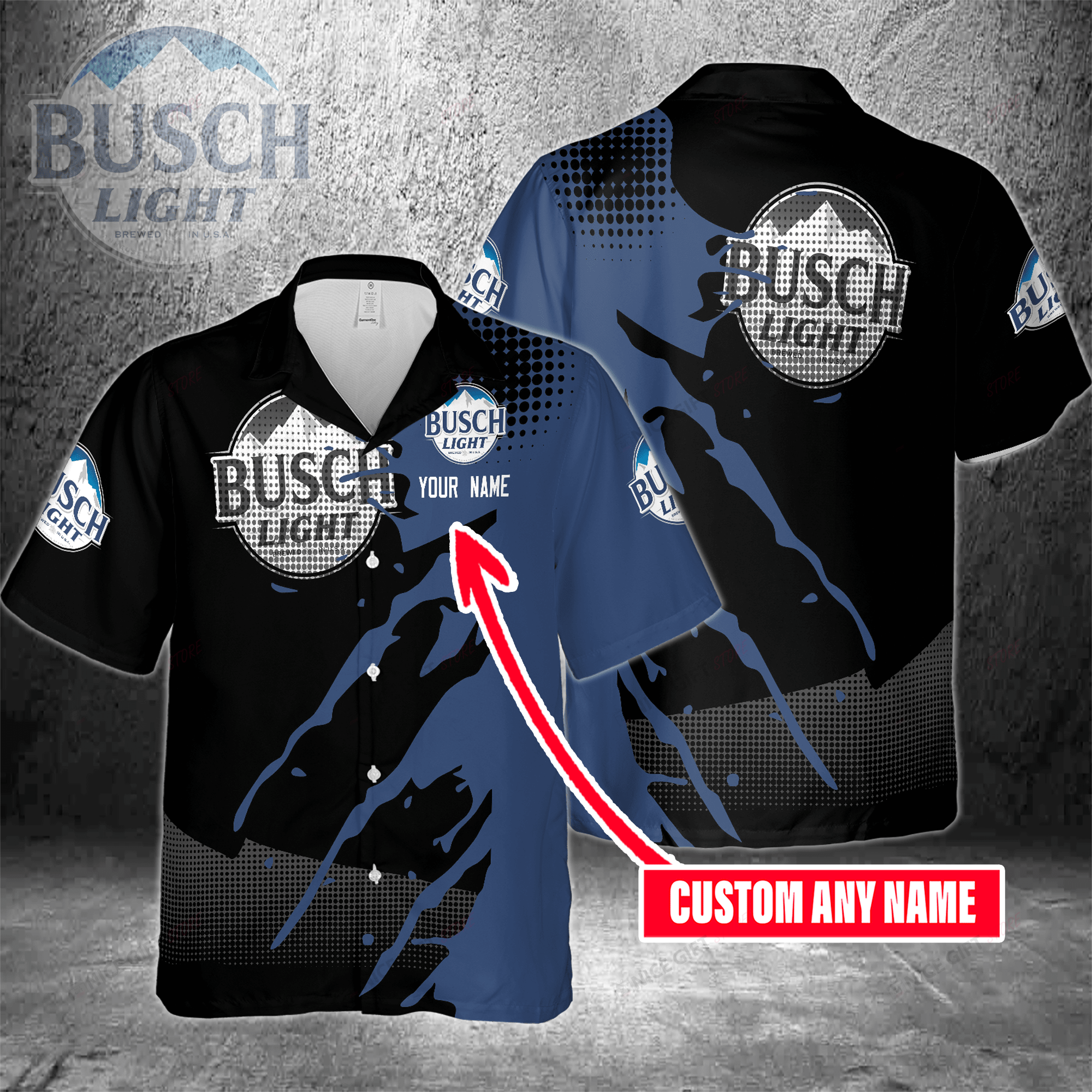 Busch Light Custom Name Hawaiian Shirt 3Hs-A5P7