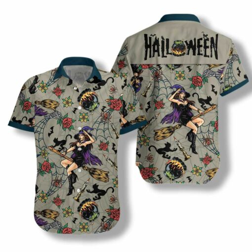 Halloween Witches Night Hawaii Gift For Day Shirt Ha109502