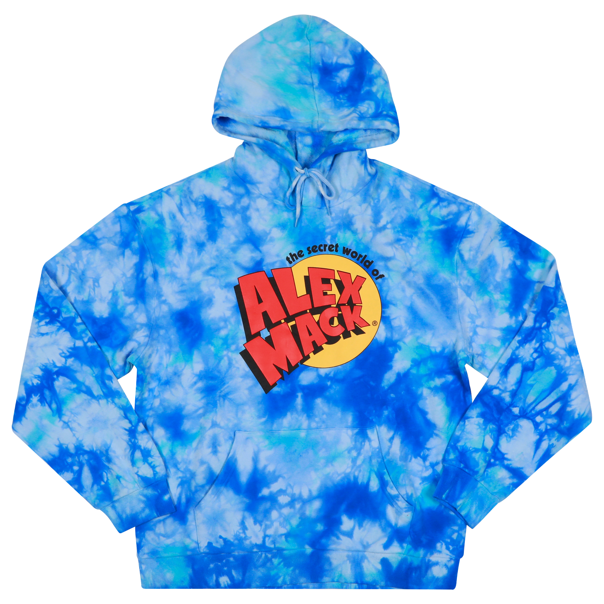 The Secret World Of Alex Mack Logo Tie Dye Hoodie