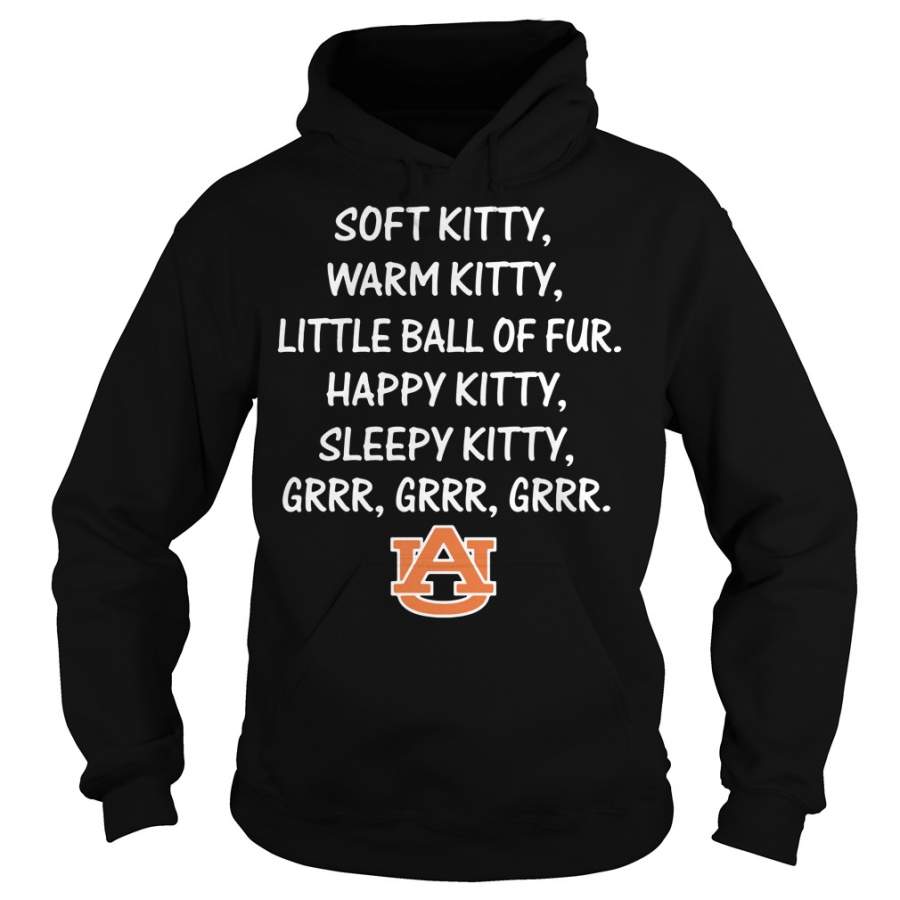 Auburn Tigers Alternate Orange AU Soft Kitty warm kitty little – Hoodie