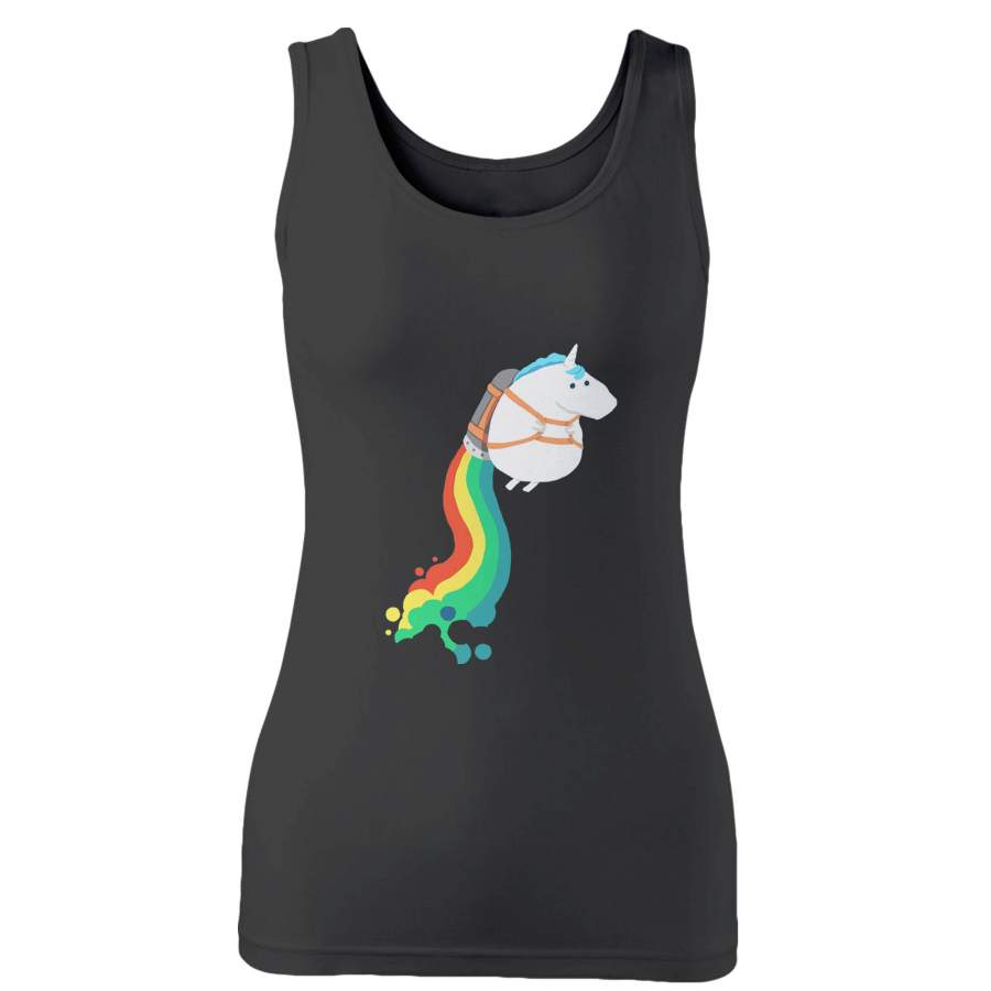 Fat Unicorn Woman’s Tank Top