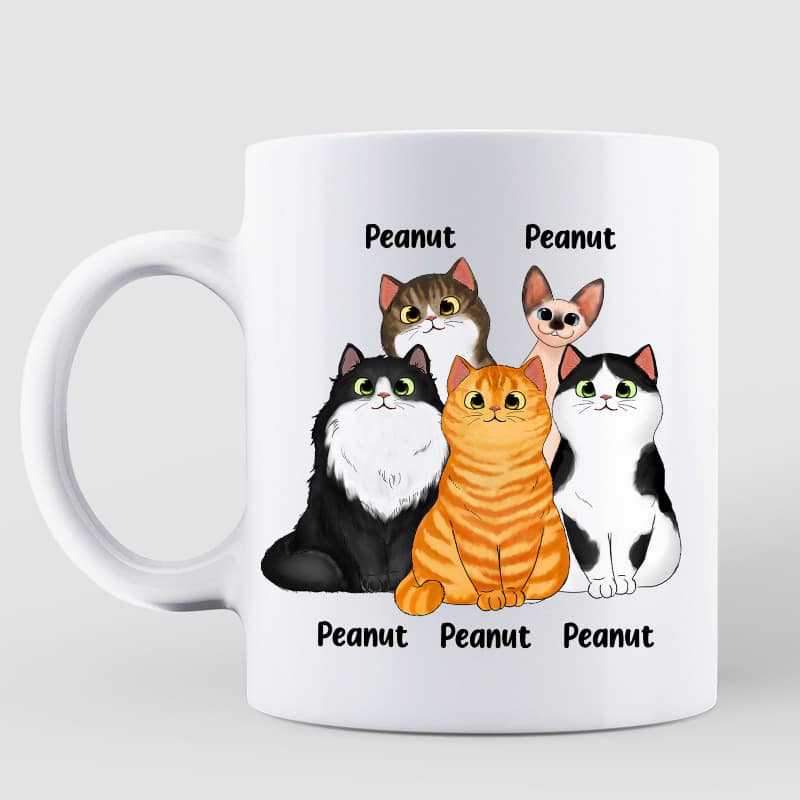 Happy Meowther‘s Day From Your Favorite Financial Burden Cats Personalized Mug