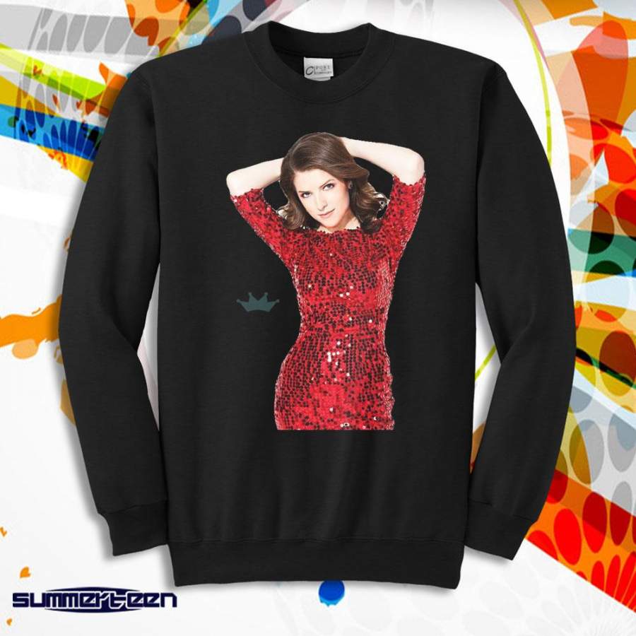 Anna Kendrick Red Dress Men’S Sweatshirt