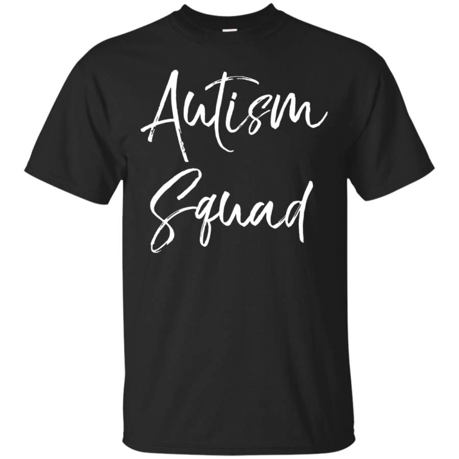 AGR Autism Squad Shirt Fun Cute Autistic Crew Awareness Shirt