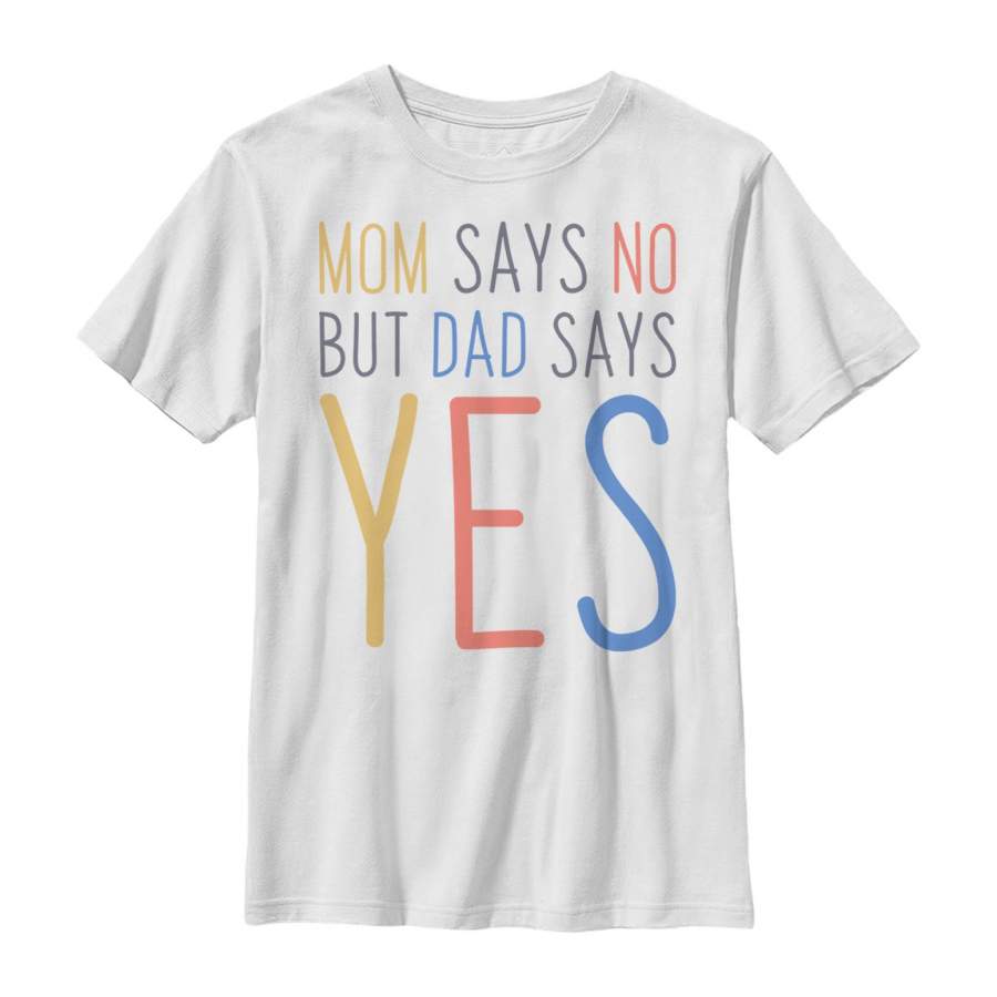 LOST GODS Boy’s Father’s Day Dad Says Yes T-Shirt