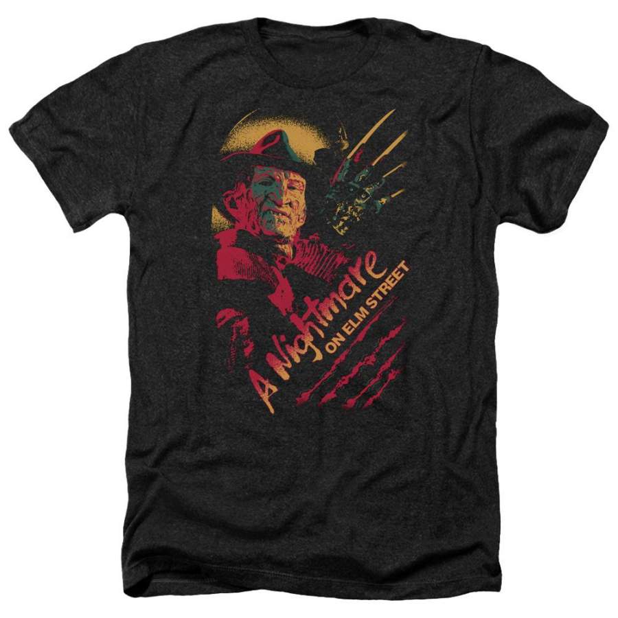 A Nightmare on Elm Street Freddy Claws Men’s Heather T-Shirt