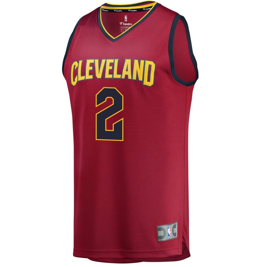 Collin Sexton Cleveland Cavaliers Fanatics Branded 2018 NBA Draft First Round Pick Fast Break Replica Jersey Wine – Icon Brandedition