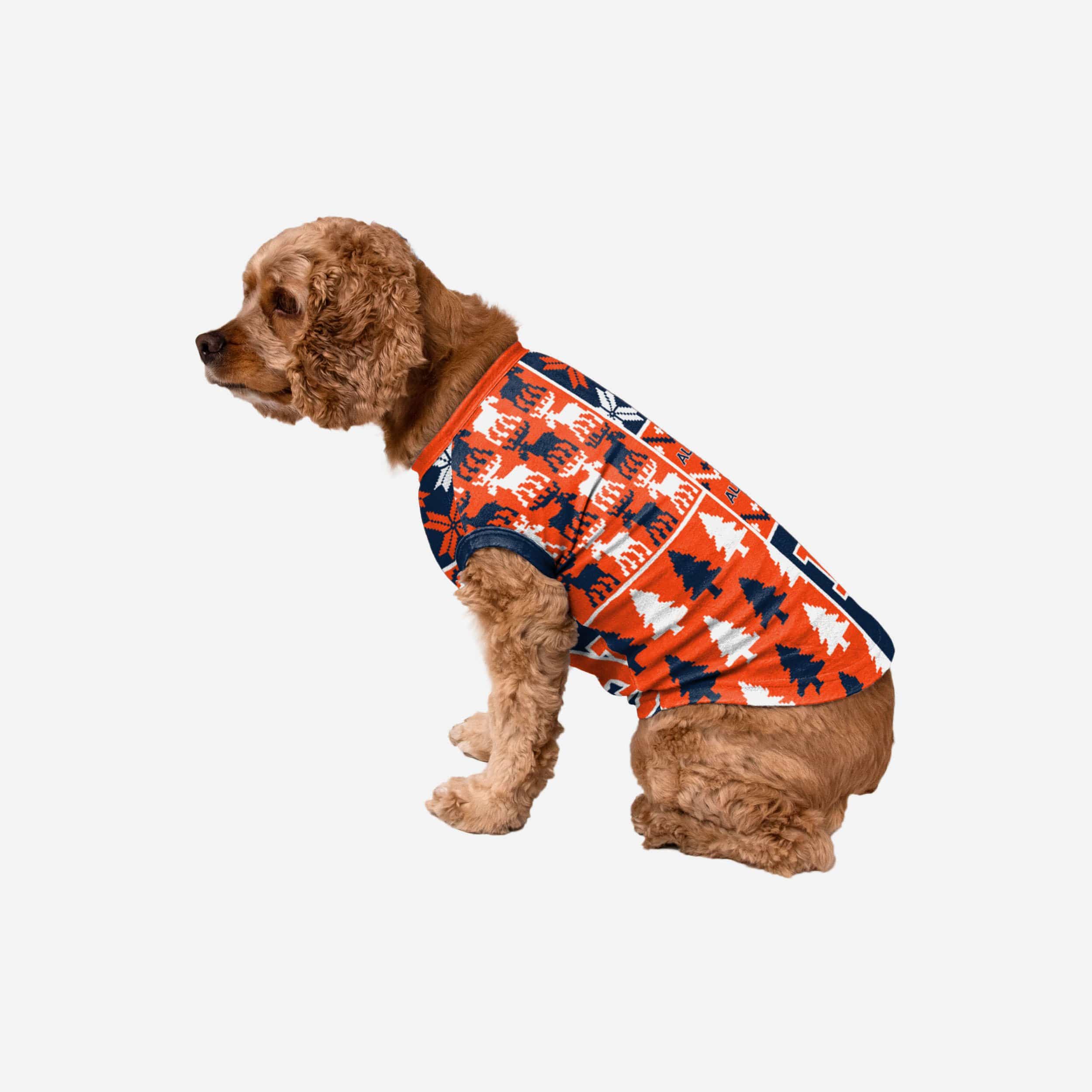 Auburn Tigers Busy Block Dog Sweater