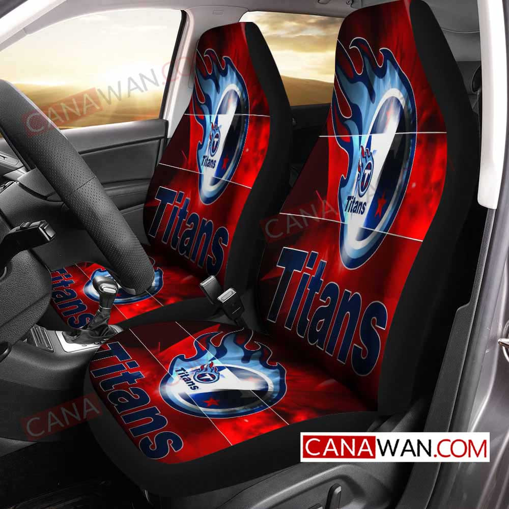 Tennessee Titans Style007 3D Customized Personalized Car Seat Cover