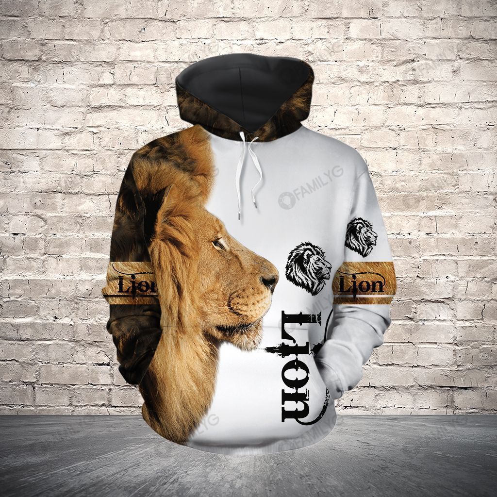 3D Lion G5907 – All Over Print Unisex Hoodie