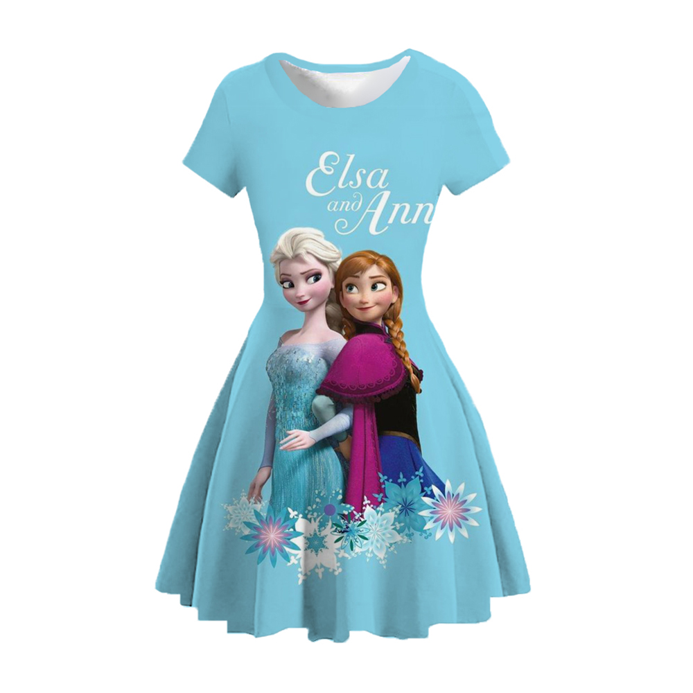 Baby Dress Lovely Dress Children’s Christmas Gift Children’s Princess Disney Fugitive Princess Little Mermaid Princess Ariel alx