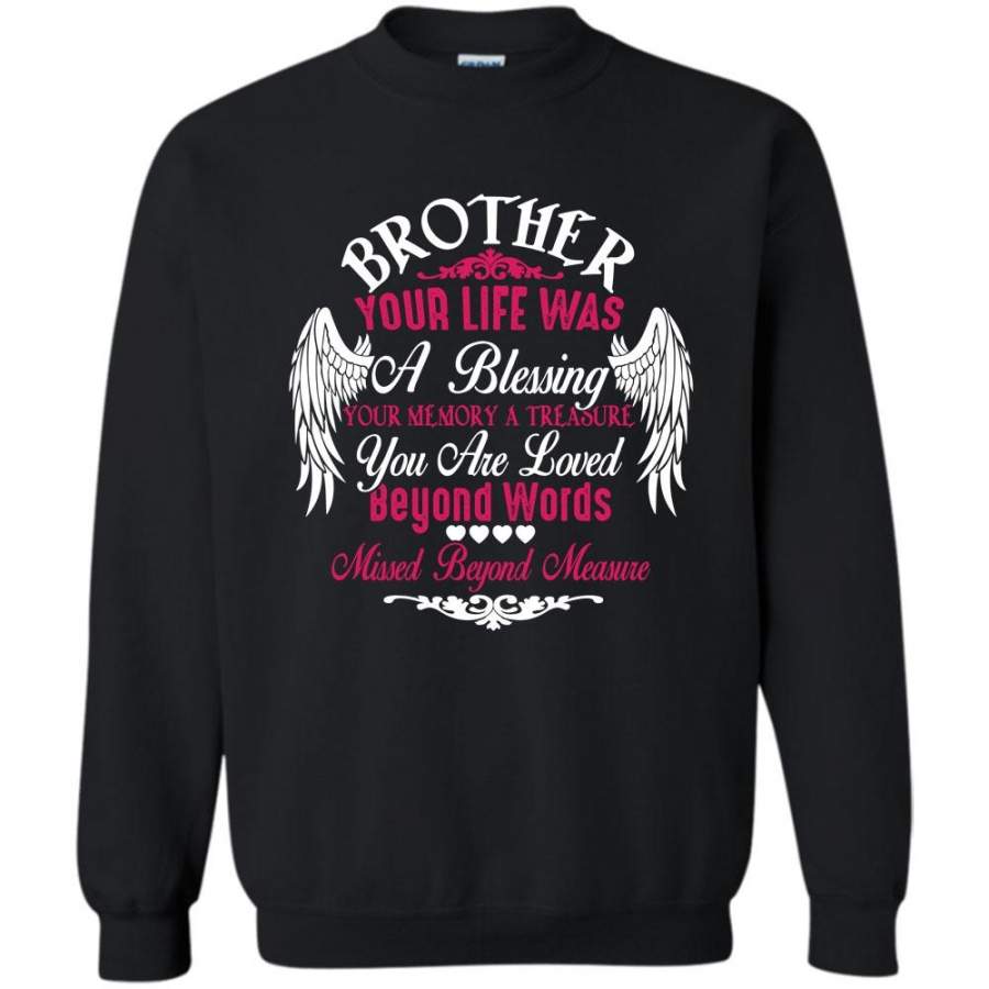 You Are Loved Beyond Worlds T Shirt, I Love You My Brother Sweatshirt