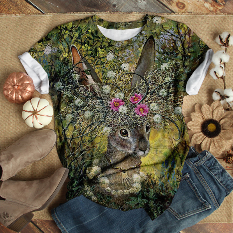 Rabbit In The Jungle T-Shirt