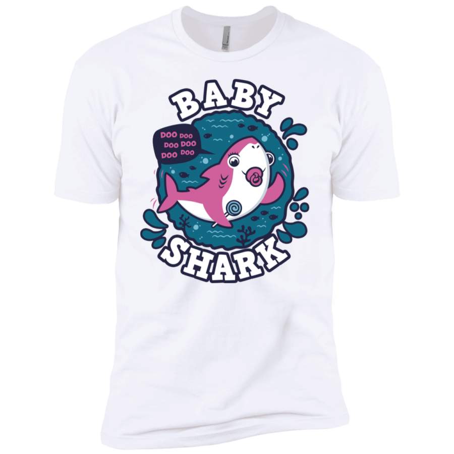 Shark Family trazo – Baby Girl chupete Boys Premium T-Shirt