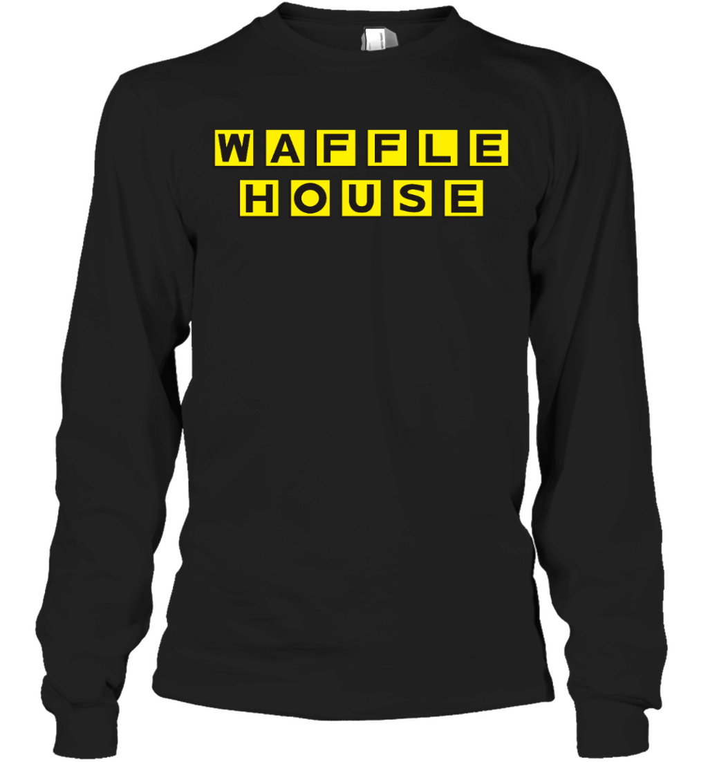 SUNRAIN Men’s Waffle House Logo Long Sleeve