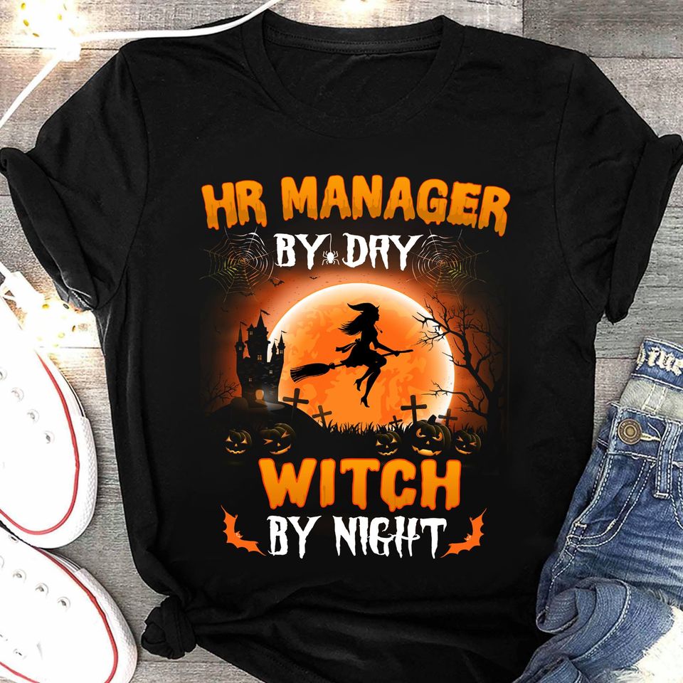 Hr Manager By Day Witch By Night Standard T-Shirt