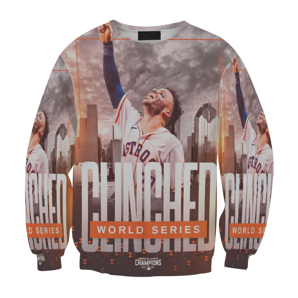 Houston Astros Jose Altuve 27 V3 Gift For Fan 3D Full Printing Sweatshirt