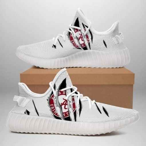 Alabama Crimson Custom Yeezy Boost